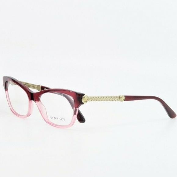 Versace Accessories - Versace Women's Pink Gold Glasses MOD 3214 5151